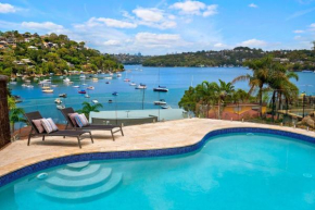 World Class Villa Manly Beach HarbourView Sauna Private Beach, Sydney